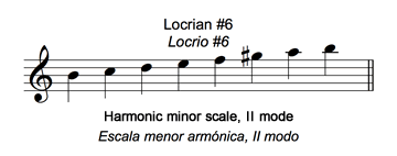 minor harmonic mode 2