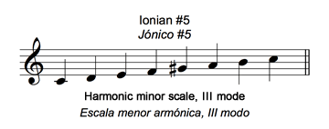 minor harmonic mode 3
